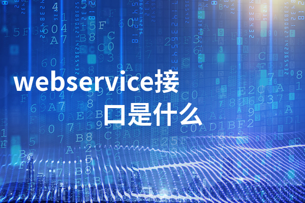 webservice接口是什么