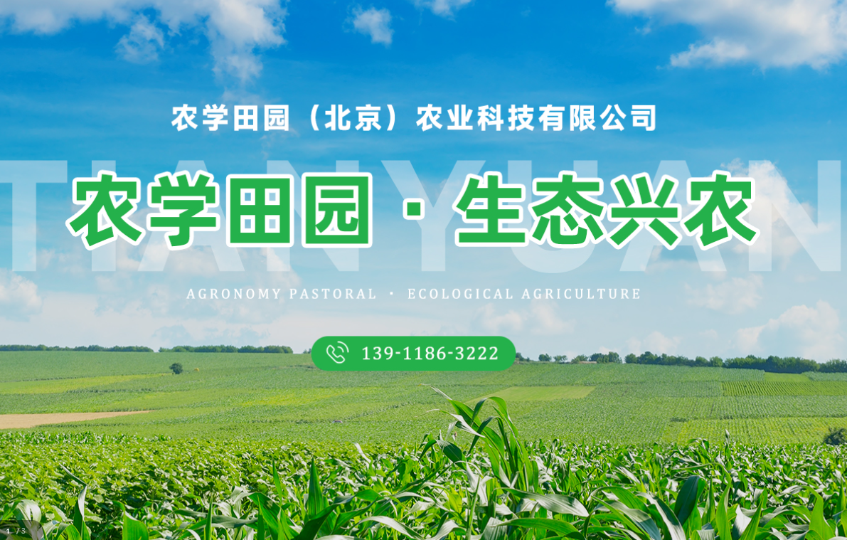 农学田园（北京）农业科技有限公司：农学田园的绿色种植与文旅融合之道