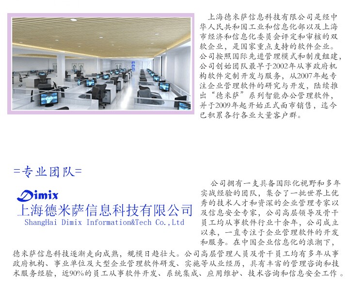 德米萨公司介绍