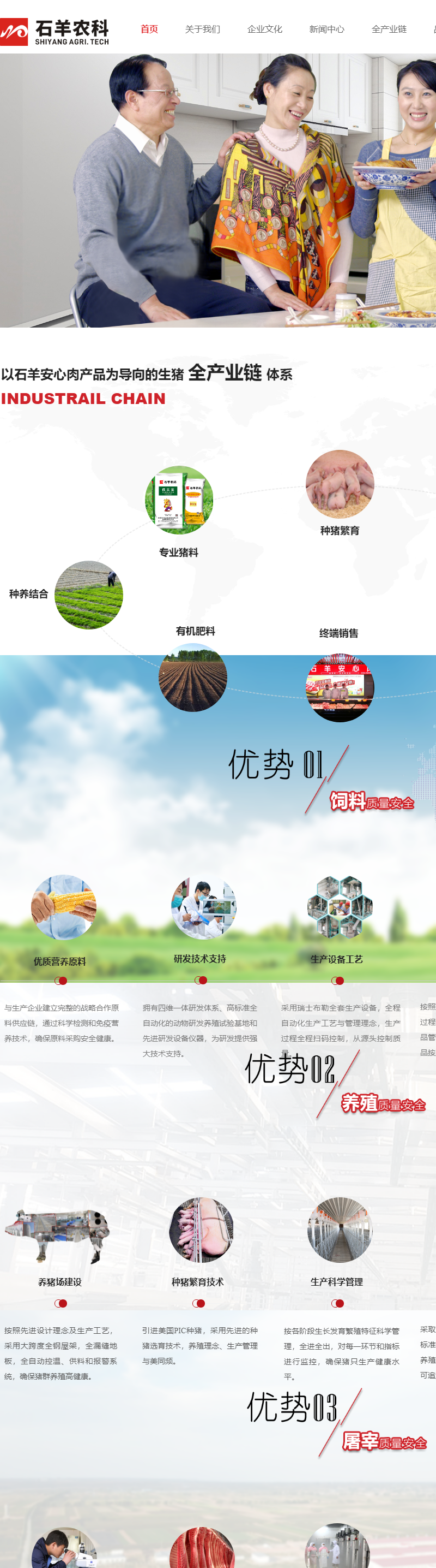 陕西石羊农业科技股份有限公司网站案例
